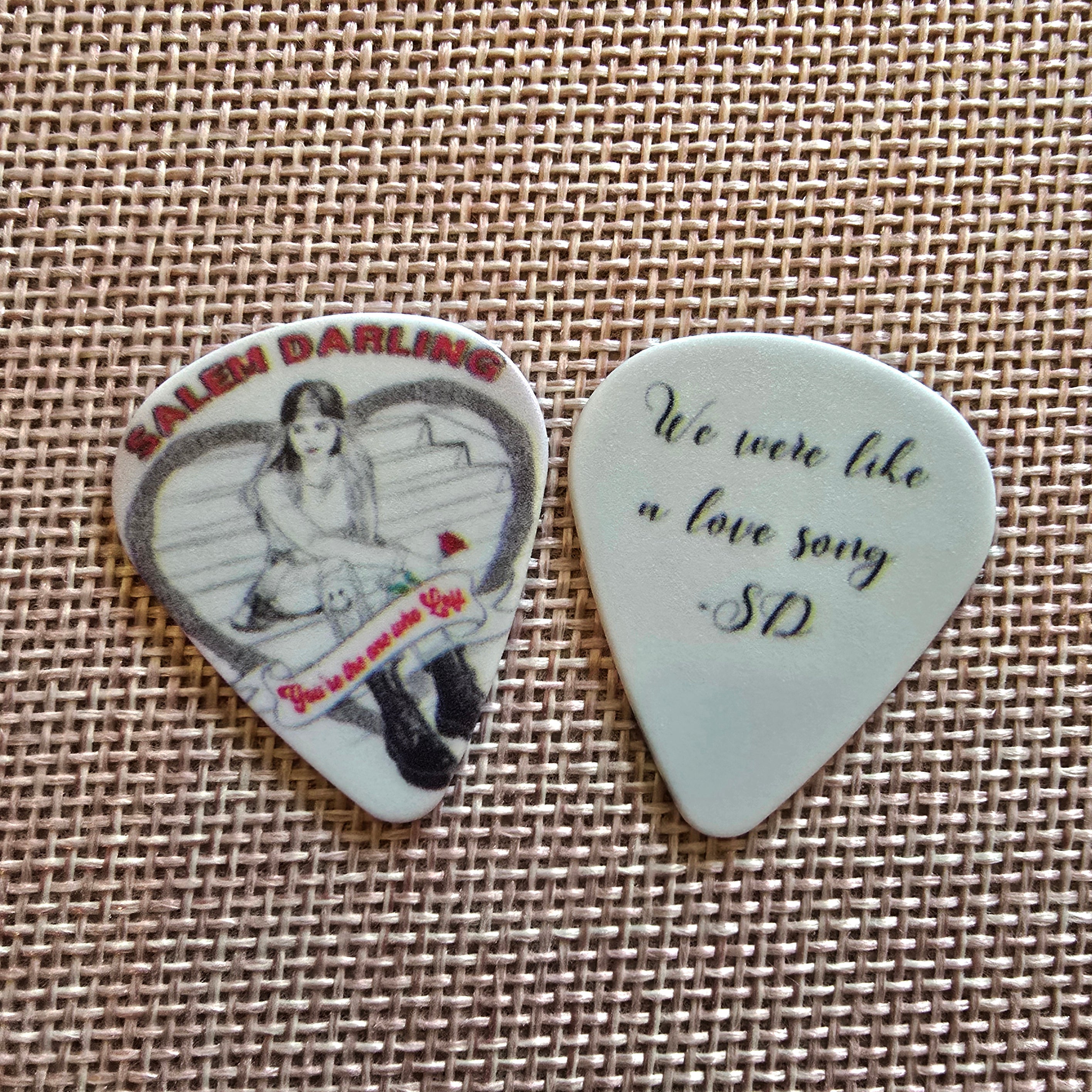 Salem Darling Guitar Picks – Set of 4 | Official Artist Guitar Accessories