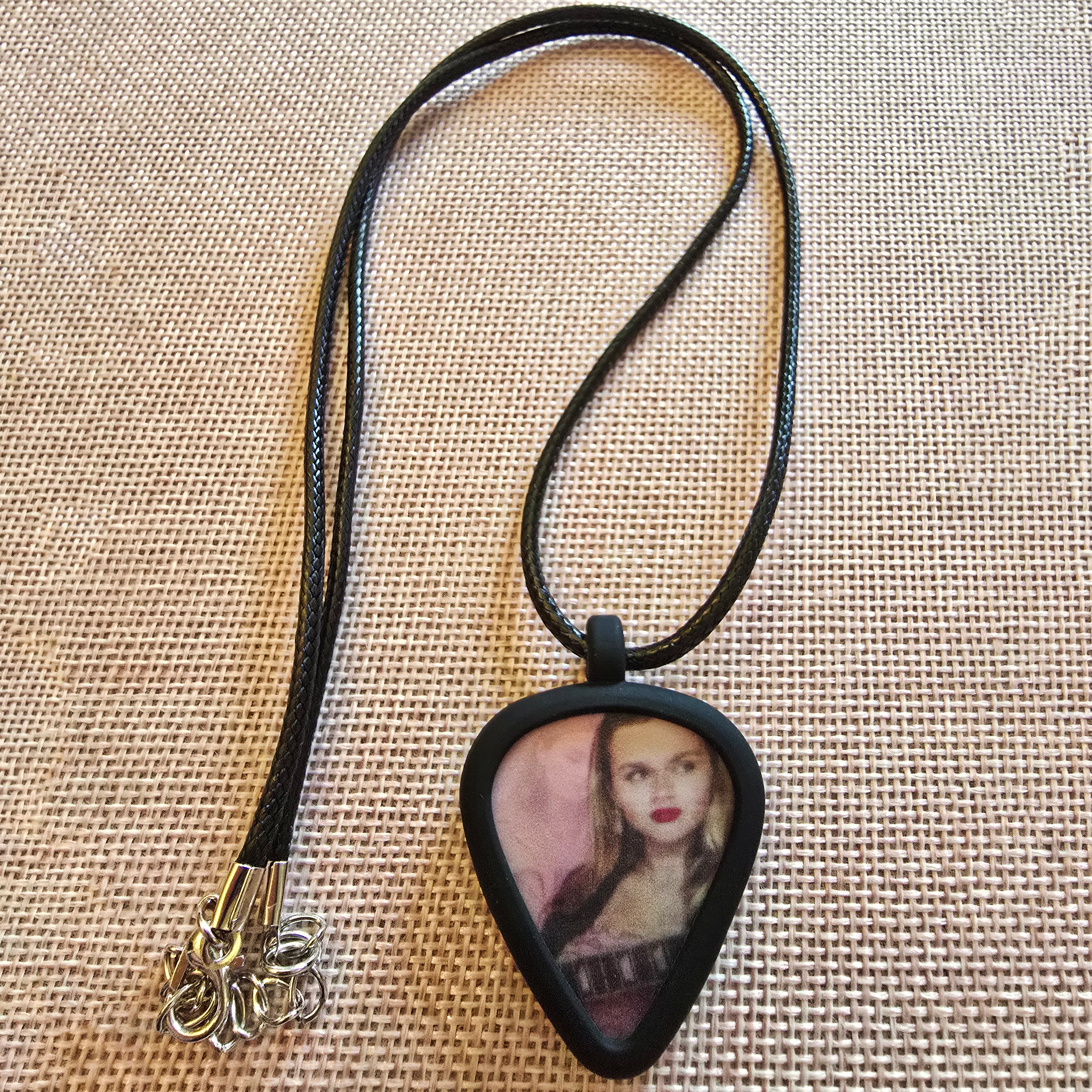 Salem Darling Guitar Pick Necklace Holder with Removable Pick – 3 Styles