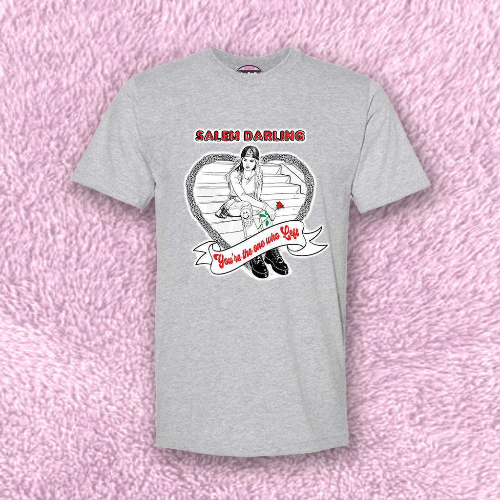 "you're the one who left" Heavyweight Unisex Tee